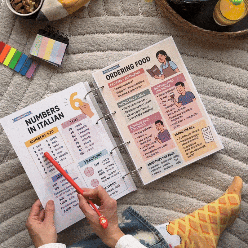 1,000+ Free Italian Study Notes